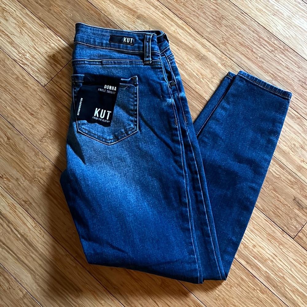 NWT Kut from the Kloth Donna Ankle Skinny jeans petite